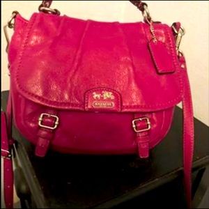 Coach Fucshia Perfect sized purse